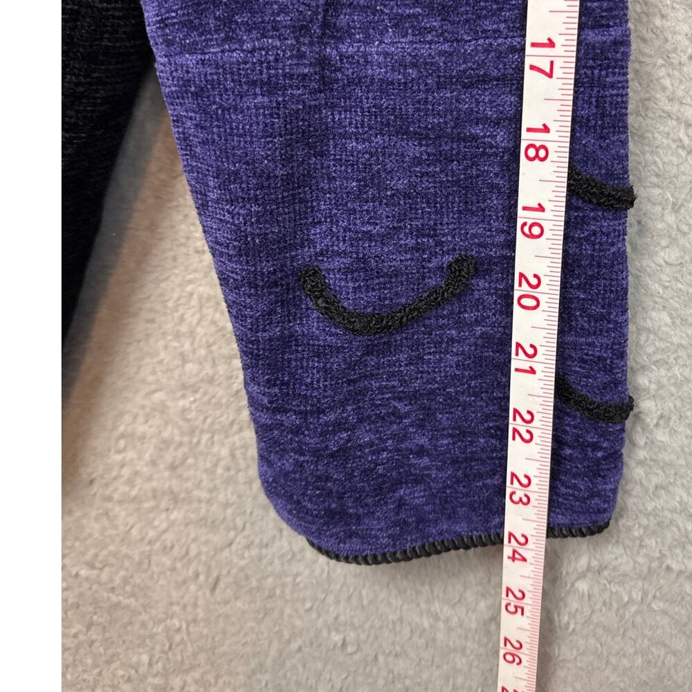 Vintage Tapestry Jacket Patchwork Szm Indigo Moon… - image 7